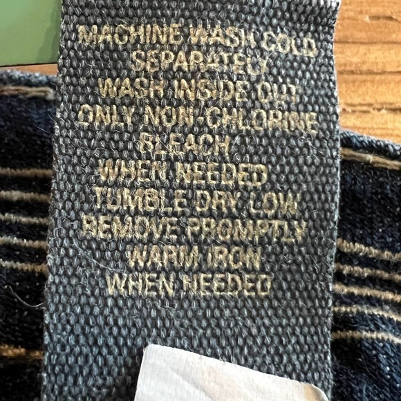 CONVERSE ONE-STAR MEDIUM WASH STRAIGHT LEG JEANS WOMEN'S SIZE 8 - Picture 13 of 14